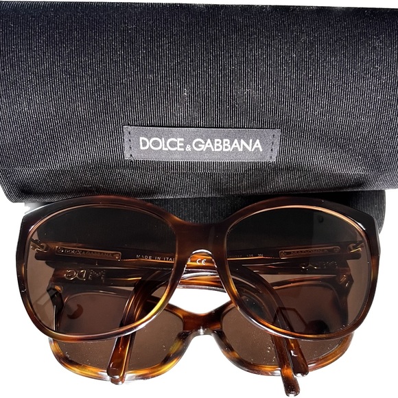 Dolce & Gabbana x Madonna Havana Brown Butterfly Sunglasses DG4097 677/13 - Picture 10 of 10
